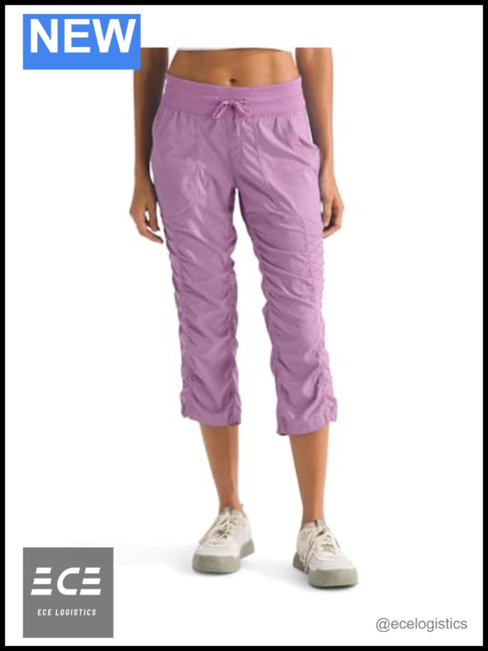 North Face Aphrodite 2.0 Capri Hiking Pants Moisture Wicking UPF 40+